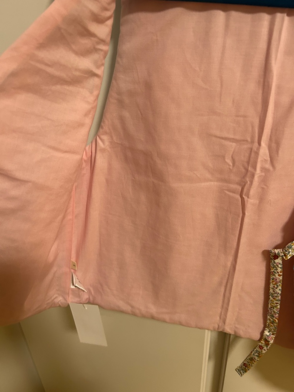 Blue & Pink Sunbonnet Sue Quilted Vest - Picture 3 of 4